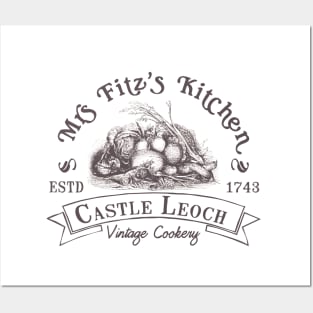 Mrs Fitz Kitchen at Castle Leoch Posters and Art